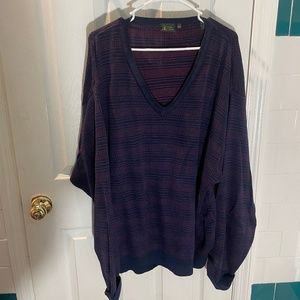 Bobby Jones XXL 100% Cotton Sweater Navy